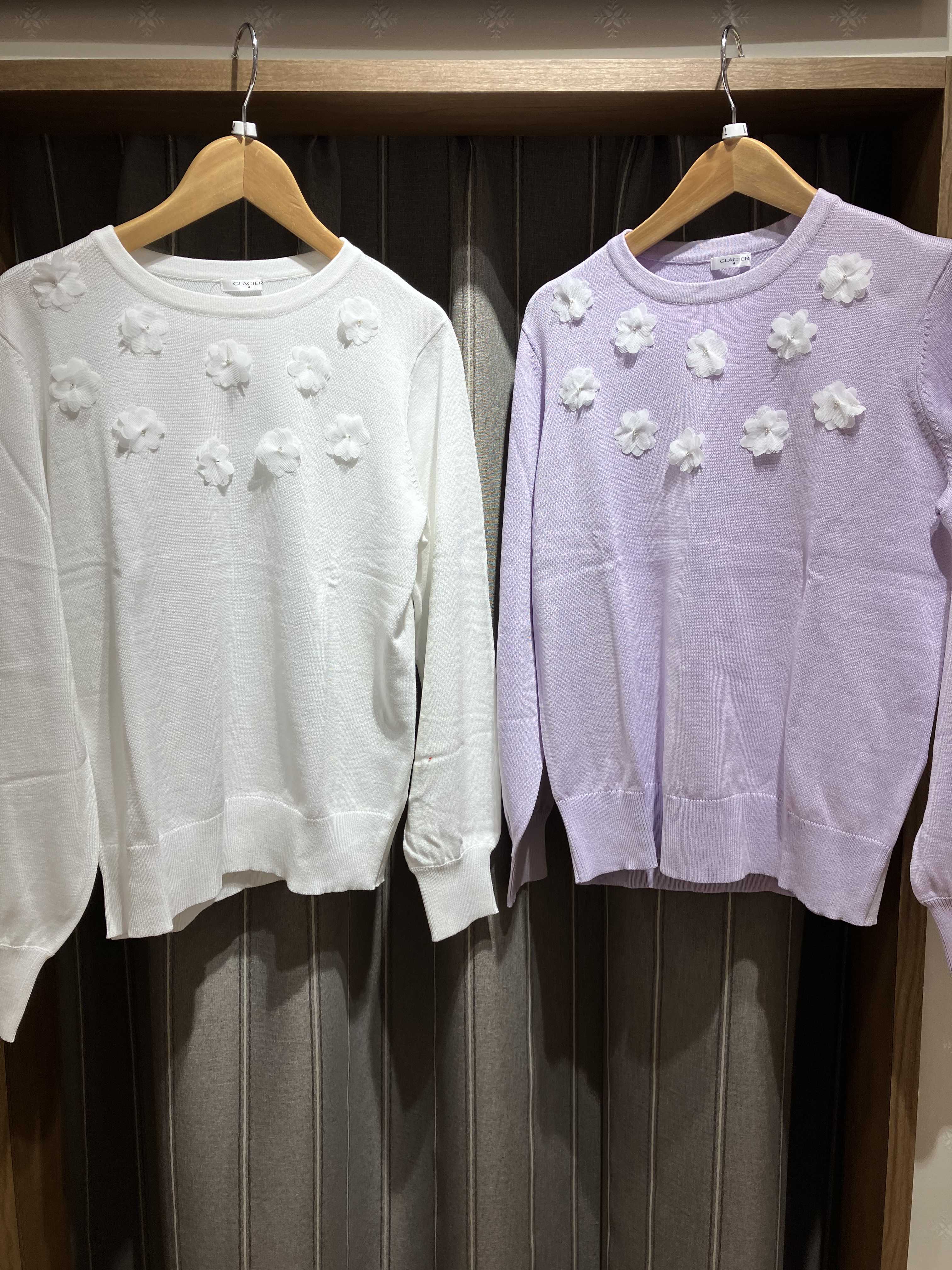 立体フラワーが可愛い♡