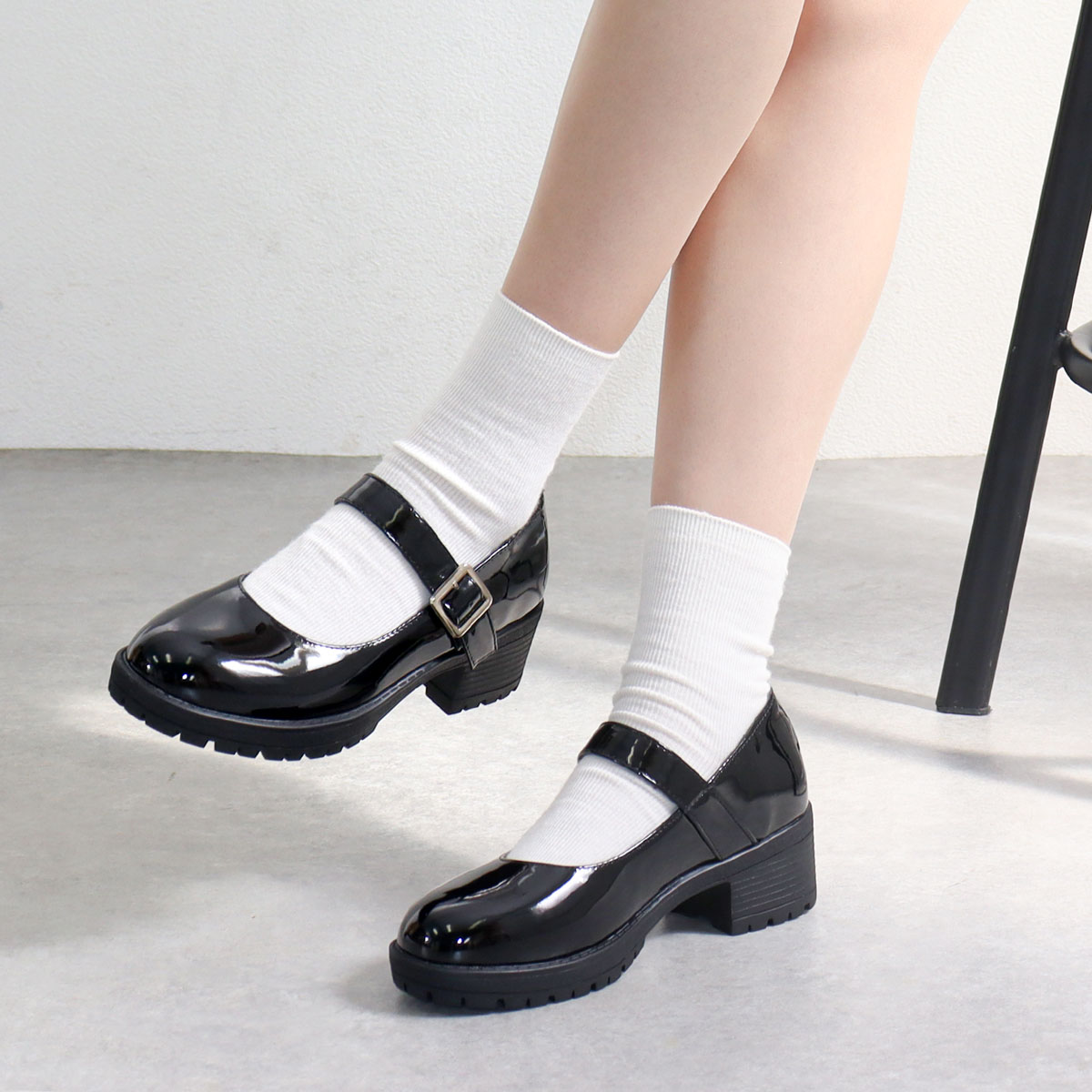 ＼♥爆売れ中♥／5cmヒール メリージェーンパンプス✨