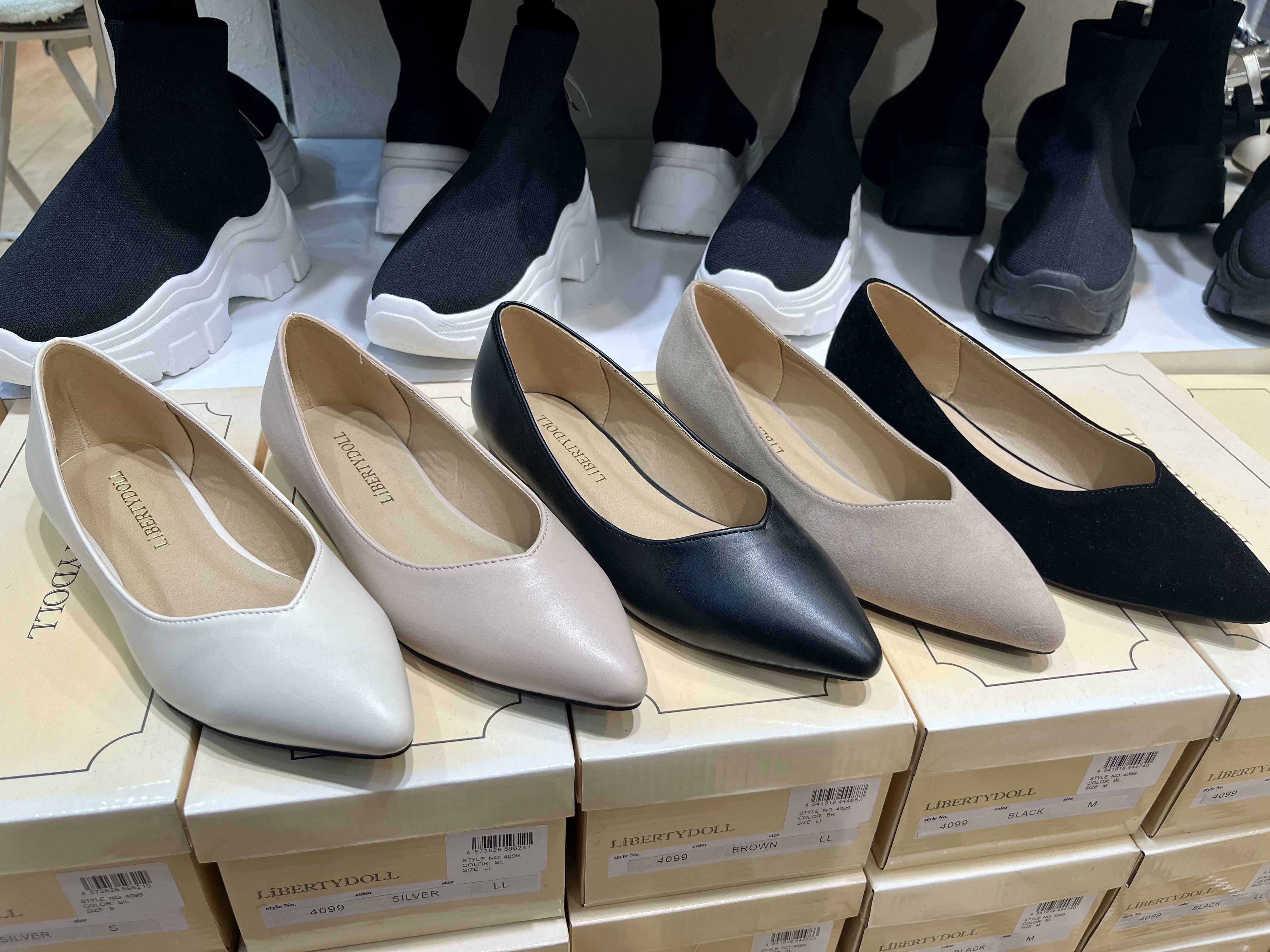 ✨7月限定✨フラットパンプス6型 単品購入で10％OFF♥
