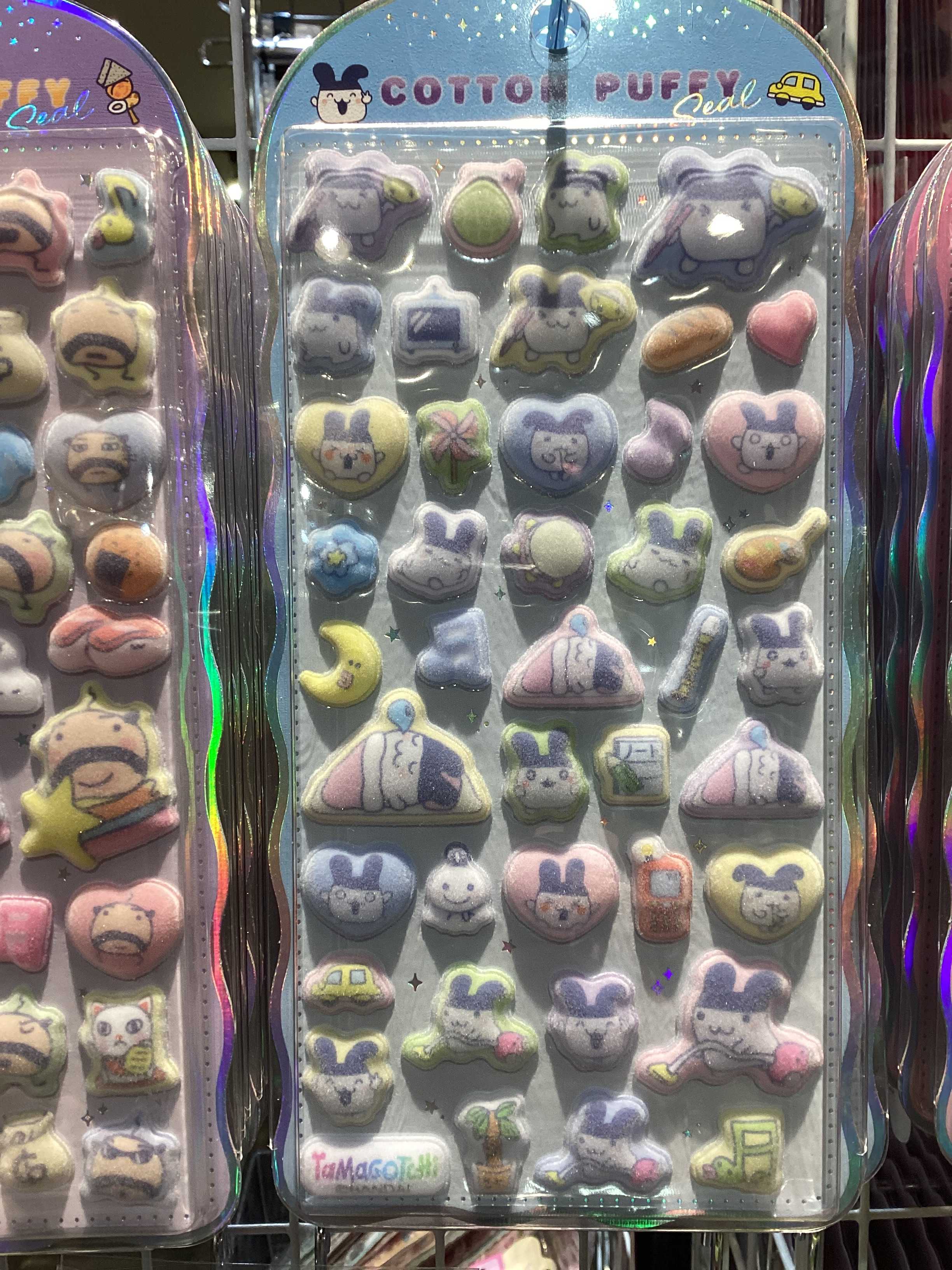 たまごっちコットンパフィシール入荷‼️