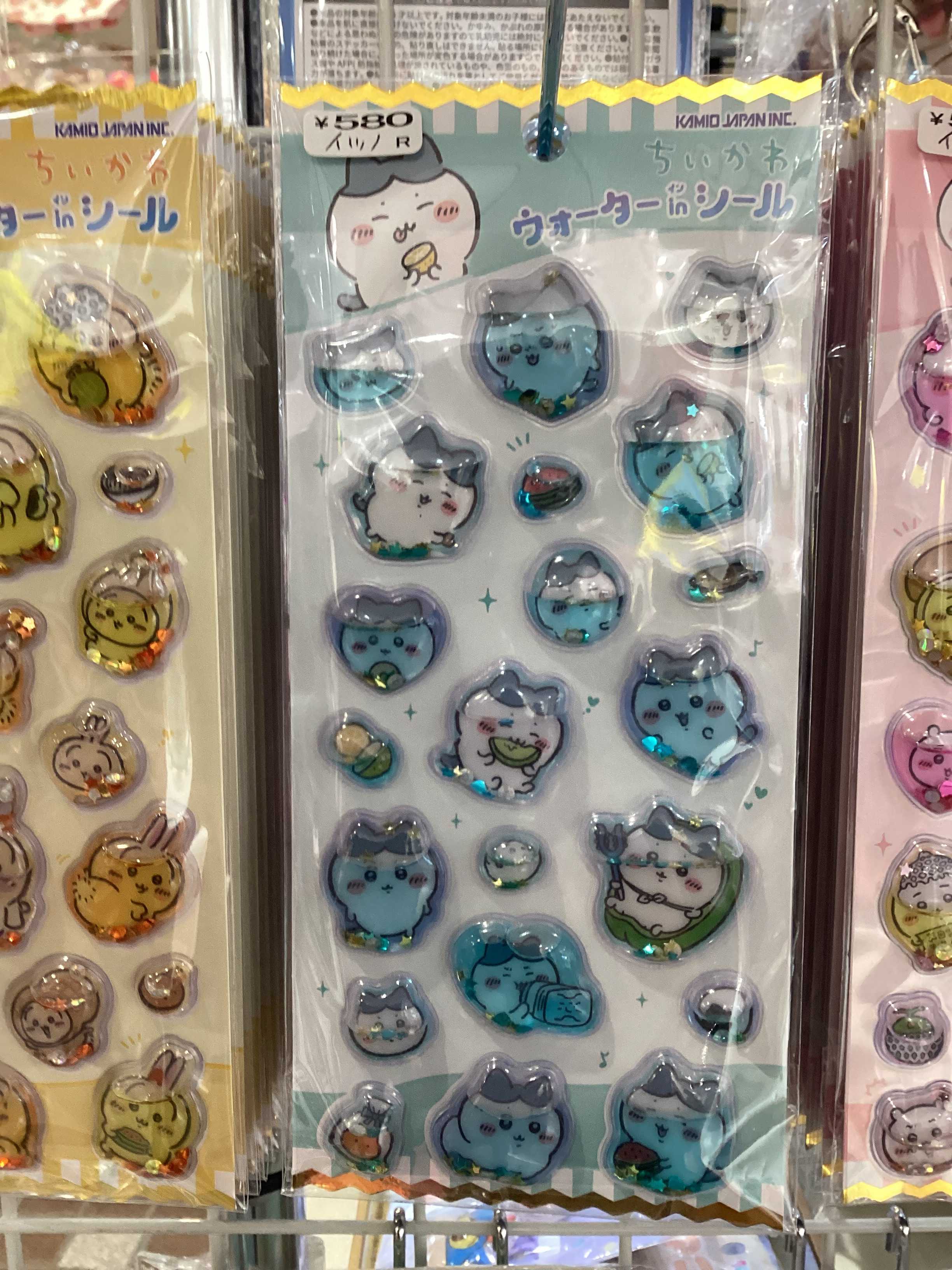 ちいかわのウォーターインシール入荷だよー‼️